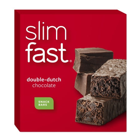 Slim-Fast Snack Bars 6 Pack Double Chocolate