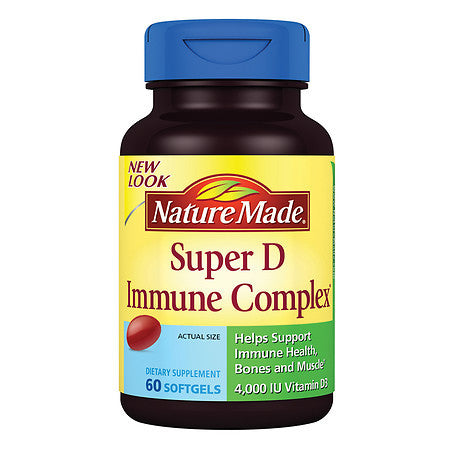 Super D Immune Complex with 4000 IU Vitamin D3