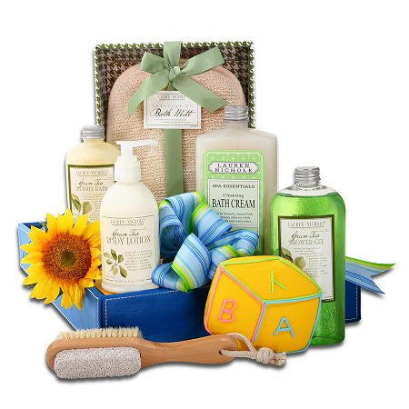 Alder Creek Gifts New Baby Spa Gift Tray